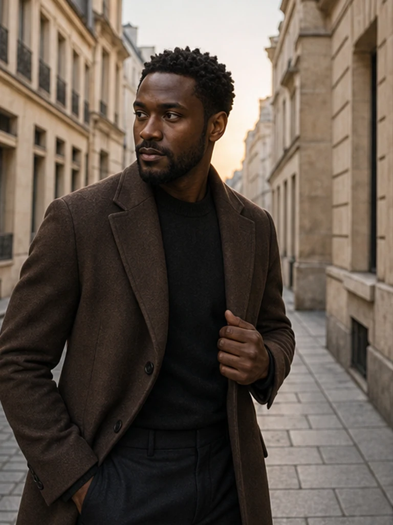 Paris Editorial AI portrait example